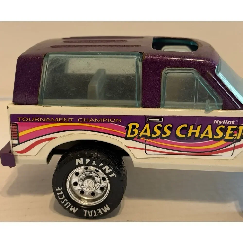 Vintage Nylint Bass Chaser Tournament Champion Bronco 2 Truck